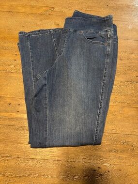 Belle by Kim Gravel Belle Bottom Jeans, Size 16P